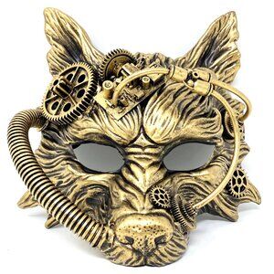 Wolf Steampunk Style Halloween Costume Mask Masquerade Party Ball Masks
